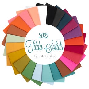 2022 Tilda Solids Fat Quarter Bundle | Tilda Fabrics