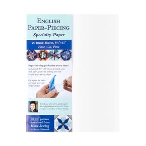 English Paper Piecing Specialty Paper | Becky Goldsmith #20473
