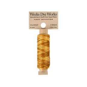 Whiskey Weeks Dye Works 2 Strand Hand-Dyed Embroidery Floss | Weeks Dye Works #WDW-2S-2219