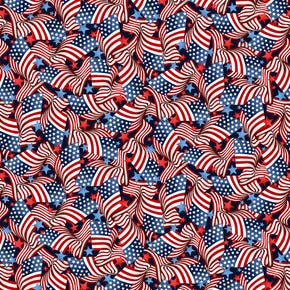 Red, White and Starry Blue Too 108" Wide Yardage | SKU# 7473-78