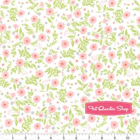 Cozy Cotton Flannel Pink Daisy Yardage | SKU# 14732-10 