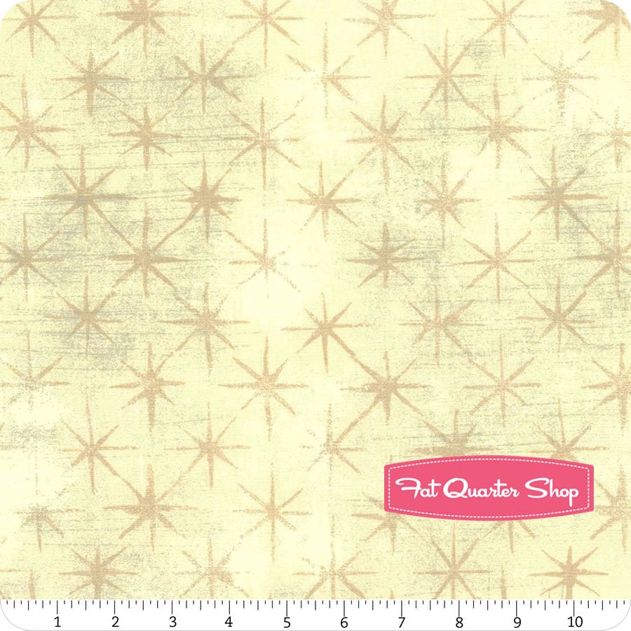 Grunge Seeing Stars Metallic by Basic Grey for Moda Fabrics 30148-13M Manilla