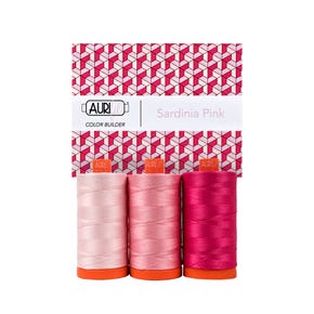 Sardina Pink Aurifil Thread Box | Aurifil #AC50CP3-001