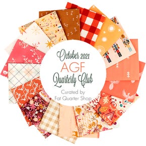 October 2021 AGF Quarterly Club Fat Quarter Bundle | Exclusively Available at Fat Quarter Shop
