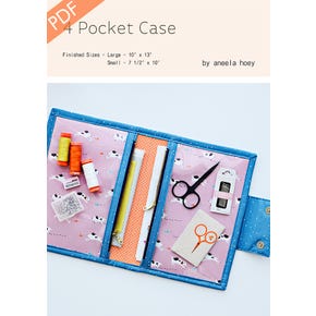 4 Pocket Case Downloadable PDF Sewing Pattern | Aneela Hoey