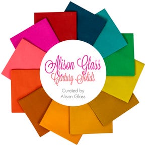 Alison Glass Century Solids Fat Quarter Bundle | Curated by Alison Glass for Andover Fabrics