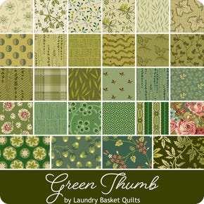Green Thumb Yardage | Laundry Basket Quilts for Andover Fabrics