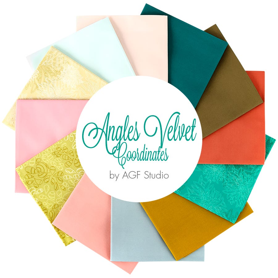 from the Velvet Collection by Amy Sinibaldi Fabric Art Gallery Fabrics Fat Quarter Bundle 12 Fat Quarters FQW-VLV