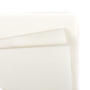 Antique White 14 Count Aida 18" x 25" Cross Stitch Fabric | Wichelt Imports #357101A