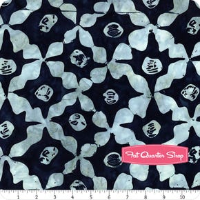 Artisan Batik Royal Stars Yardage | SKU# BKKF011-ROYAL 