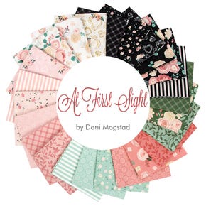 At First Sight Fat Quarter Bundle | Dani Mogstad for Riley Blake Designs