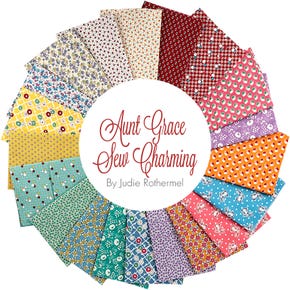 Aunt Grace Sew Charming Fat Quarter Bundle | Judie Rothermel for Marcus Brothers Fabrics