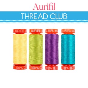 Fat Quarter Shop's | Aurifil Thread Club
