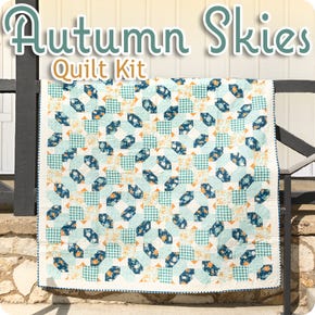 Autumn Skies Quilt Kit | Featuring Harvest Wishes by Deb Strain