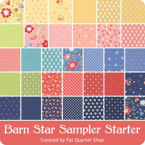 Barn Star Sampler Starter Half Yard Bundle | Curated by Fat Quarter Shop