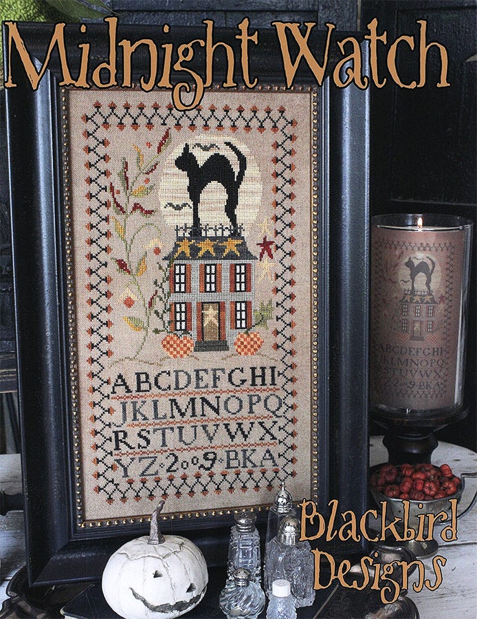 ネットオフ 送料得店  Midnight Watch Cross Stitch Pattern | Blackbird Designs 和洋裁材料
