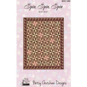 Spin Spin Spin Quilt Pattern | Betsy Chutchian #BCD-1402