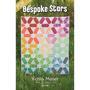 Bespoke Stars Downloadable PDF Quilt Pattern | The Quilted Life