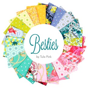 Besties Fat Quarter Bundle | Tula Pink for FreeSpirit Fabrics