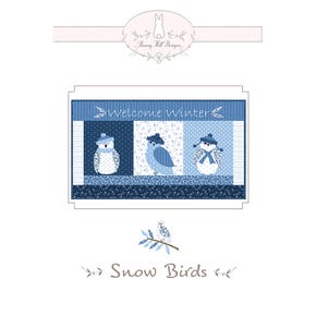 Snow Birds Quilt Pattern | Bunny Hill Designs #BHD-2166