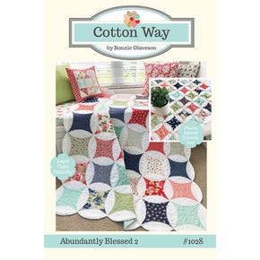 Abundantly Blessed 2 Downloadable PDF Quilt Pattern| Cotton Way