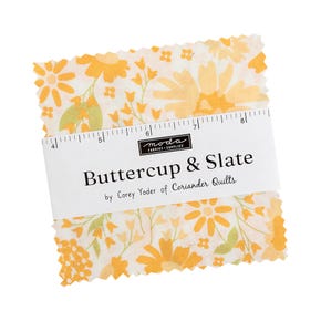 Buttercup & Slate Charm Pack | Corey Yoder for Moda Fabrics