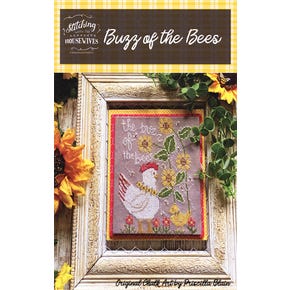 Buzz of the Bees Cross Stitch Pattern | Stitching with the Housewives