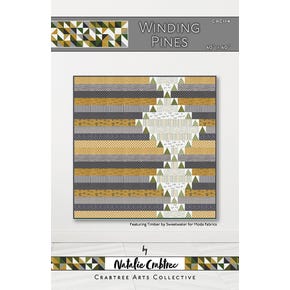 Winding Pines Quilt Pattern | Crabtree Arts Collective #CAC-114