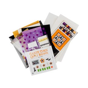 Candy Corn Quilt Shoppe Embellishment Kit | Kimberbell #KDKB1253