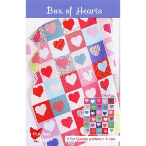 Box of Hearts Quilt Pattern| Cluck Cluck Sew #190