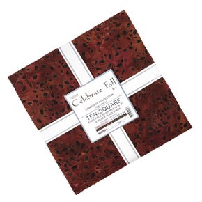 Celebrate Fall Artisan Batiks 10" Squares | Lunn Studios for Robert Kaufman Fabrics