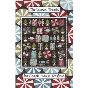 Christmas Treats Quilt Pattern | Coach House Designs #CHD-2144