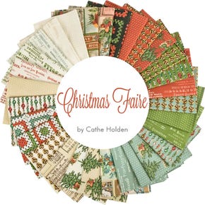 Christmas Faire Fat Quarter Bundle | Cathe Holden for Moda Fabrics