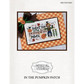 In the Pumpkin Patch Downloadable PDF Cross Stitch Pattern | Cherry Hill Stitchery