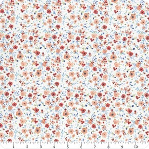Country Cottage Cream Small Florals Yardage | SKU# CD1103-CREAM