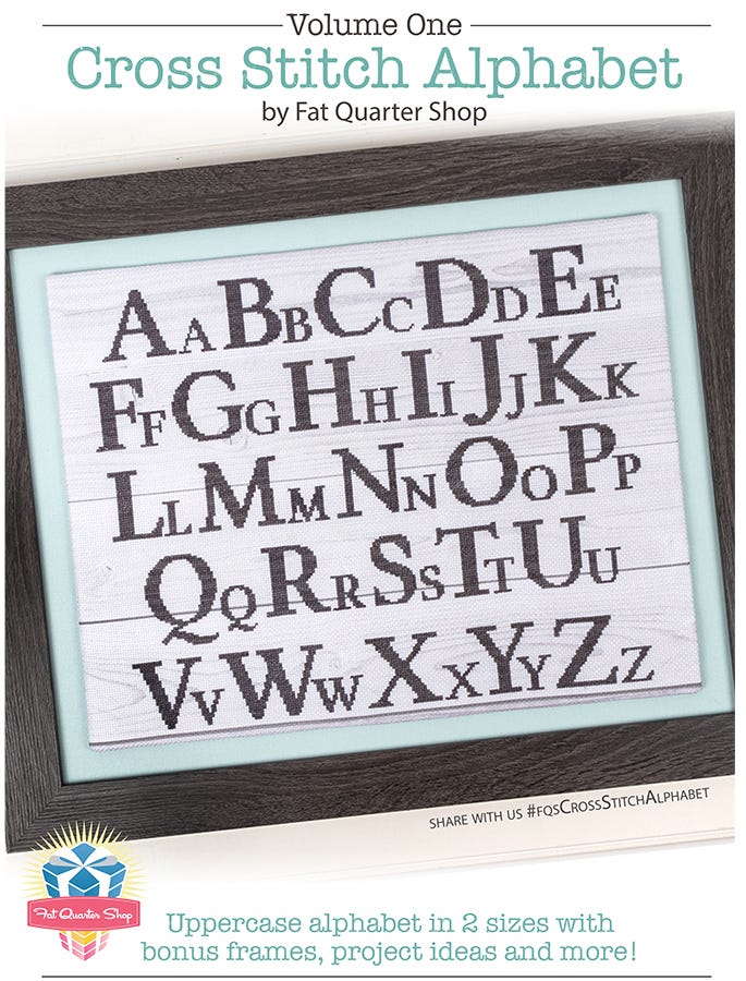 Monogram A Cross Stitch Pattern PDF