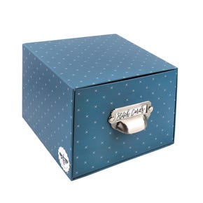 Denim Stitch Card Box | Lori Holt of Bee in my Bonnet for It's Sew Emma #ISE-817