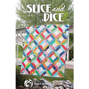 Slice and Dice Downloadable PDF Quilt Pattern| Emily Herrick Designs