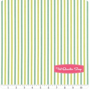 Essentially Yours Chartreuse with Caribbean Essential Stripe Yardage | SKU# 8652-29 
