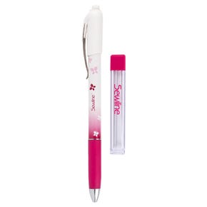 Sewline White Butterfly Mechanical Fabric Pencil & Lead Pack| Sewline #FAB50037