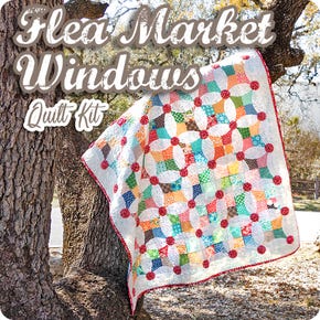 Flea Market Windows Quilt Kit | Featuring Flea Market by Lori Holt