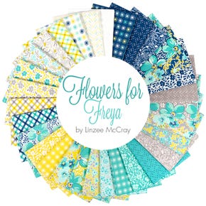Flowers for Freya Fat Quarter Bundle | Linzee McCray for Moda Fabric
