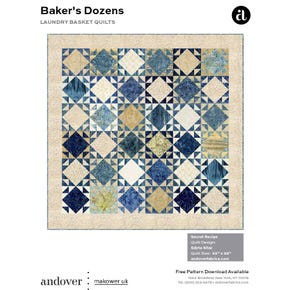 Secret Recipe Quilt Pattern | Free PDF by Edyta Sitar of Laundry Basket Quilts