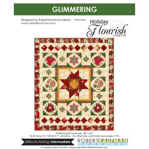 Glimmering Quilt Pattern | Free PDF by Robert Kaufman Fabrics