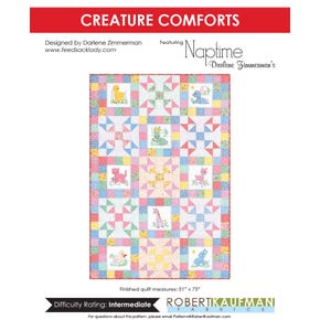 Animal Junction Quilt Pattern | Free PDF by Darlene Zimmerman