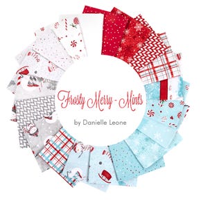 Frosty Merry-Mints Fat Quarter Bundle | Danielle Leone for Wilmington Prints