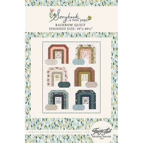 Rainbow Quilt Pattern | Fancy That Design House #FTD-210