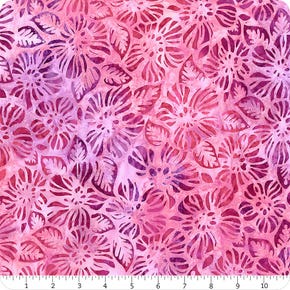 Garden Style Artisan Batiks Rose Poppy Yardage | SKU# 20057-97