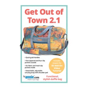Get Out of Town Sewing Pattern | ByAnnie #PBA-227-2.1