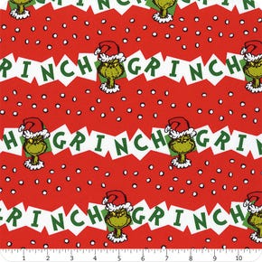 Grinchmas Holiday Banner Yardage | SKU# 20998-223